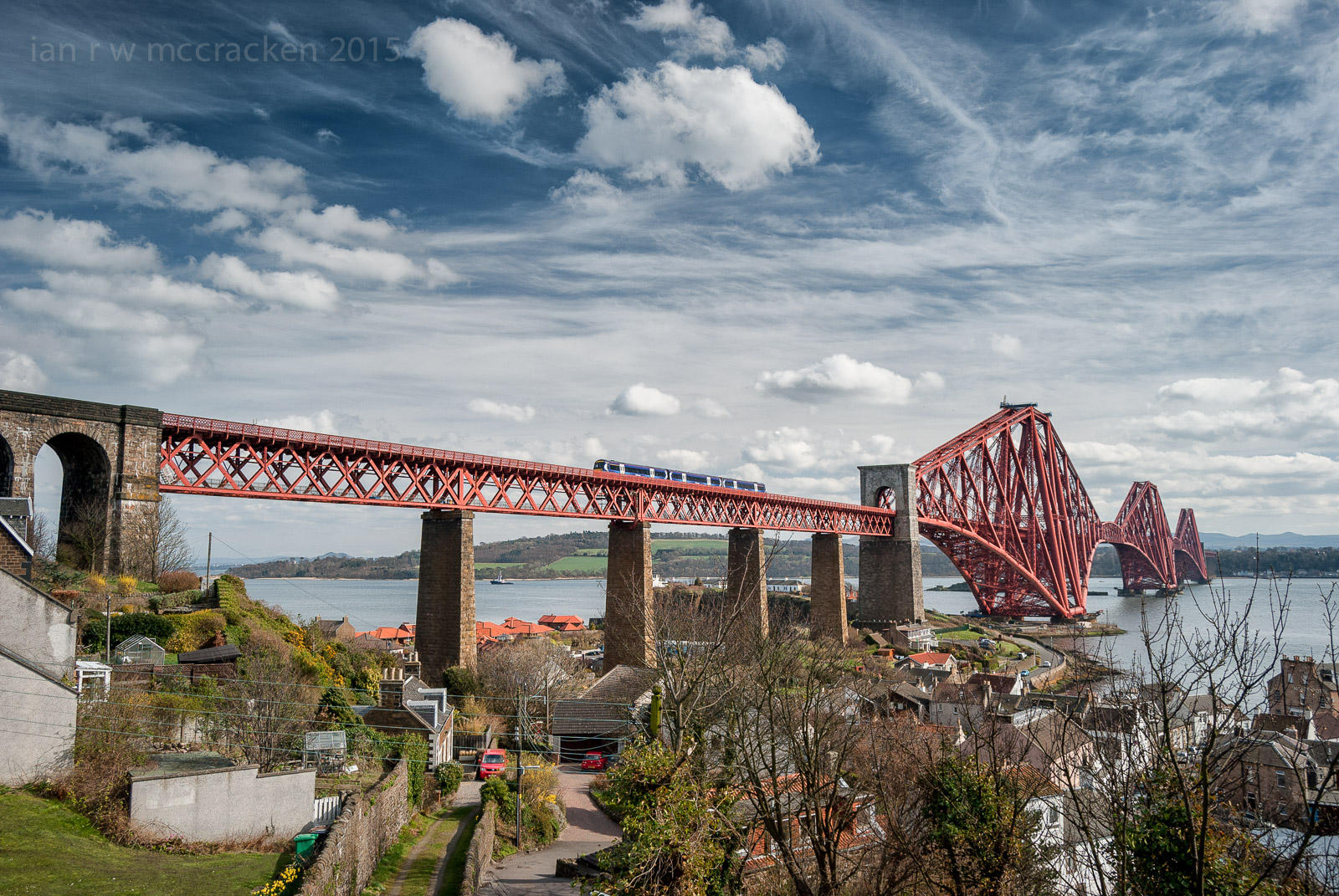 North Queensferry and Forth Bridge