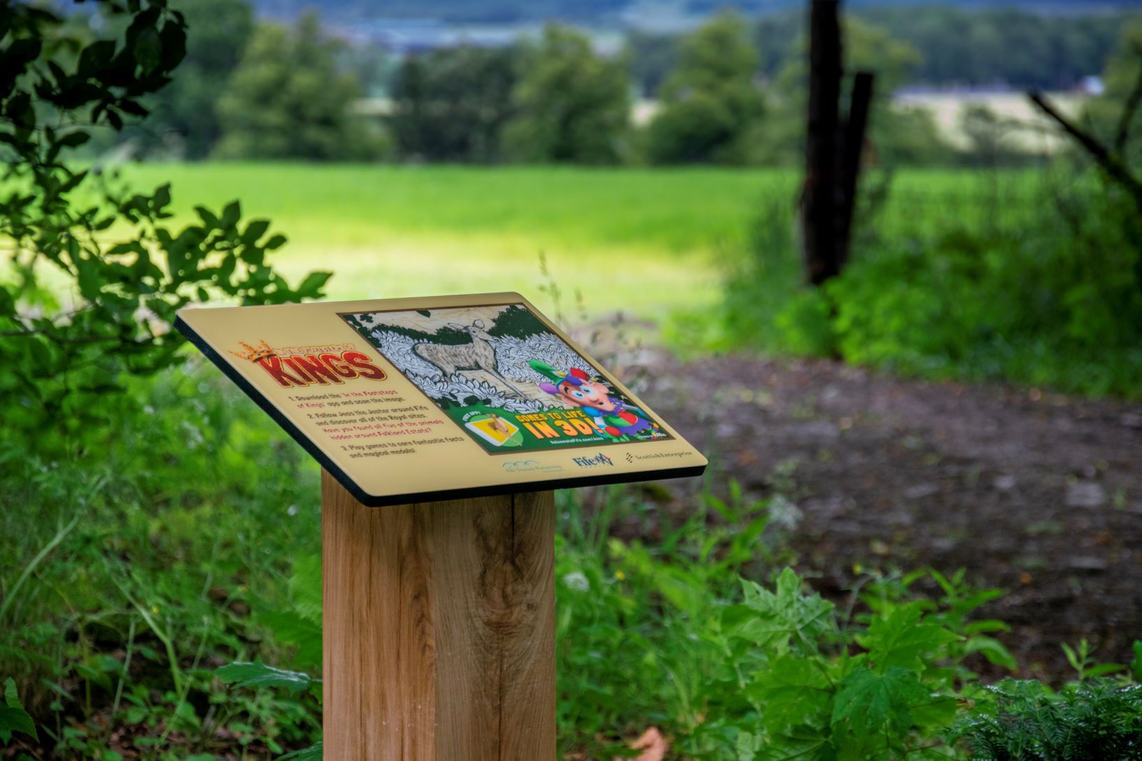 Follow the augmented reality trail and bring history to life