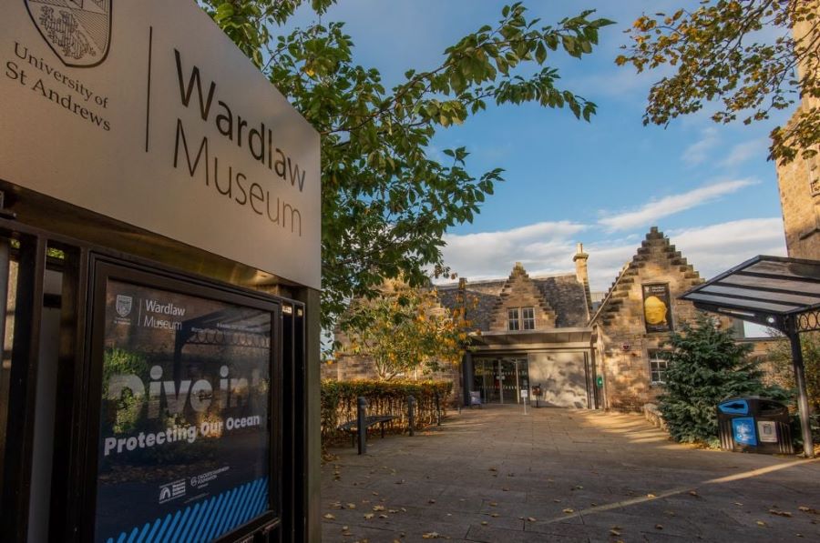 The outside of the Wardlaw Museum. 