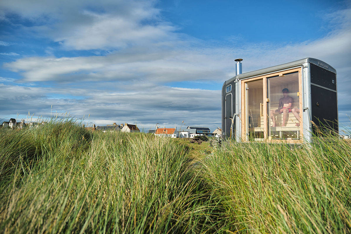 Elie seaside sauna