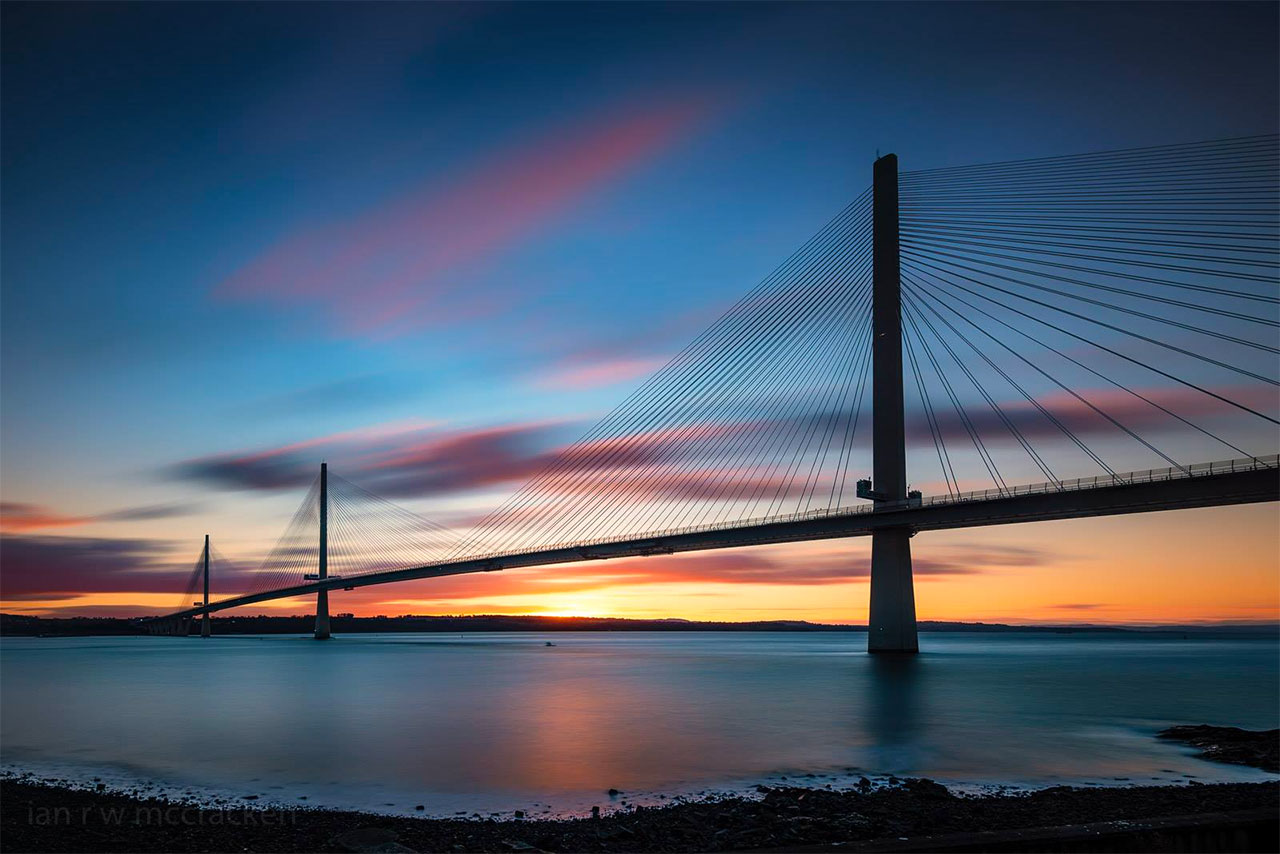 Bridge with Sunset