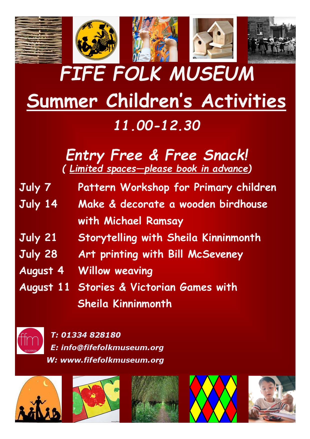 to Fife Summer Children's Activities