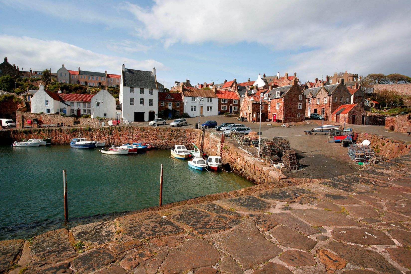 Crail harbour