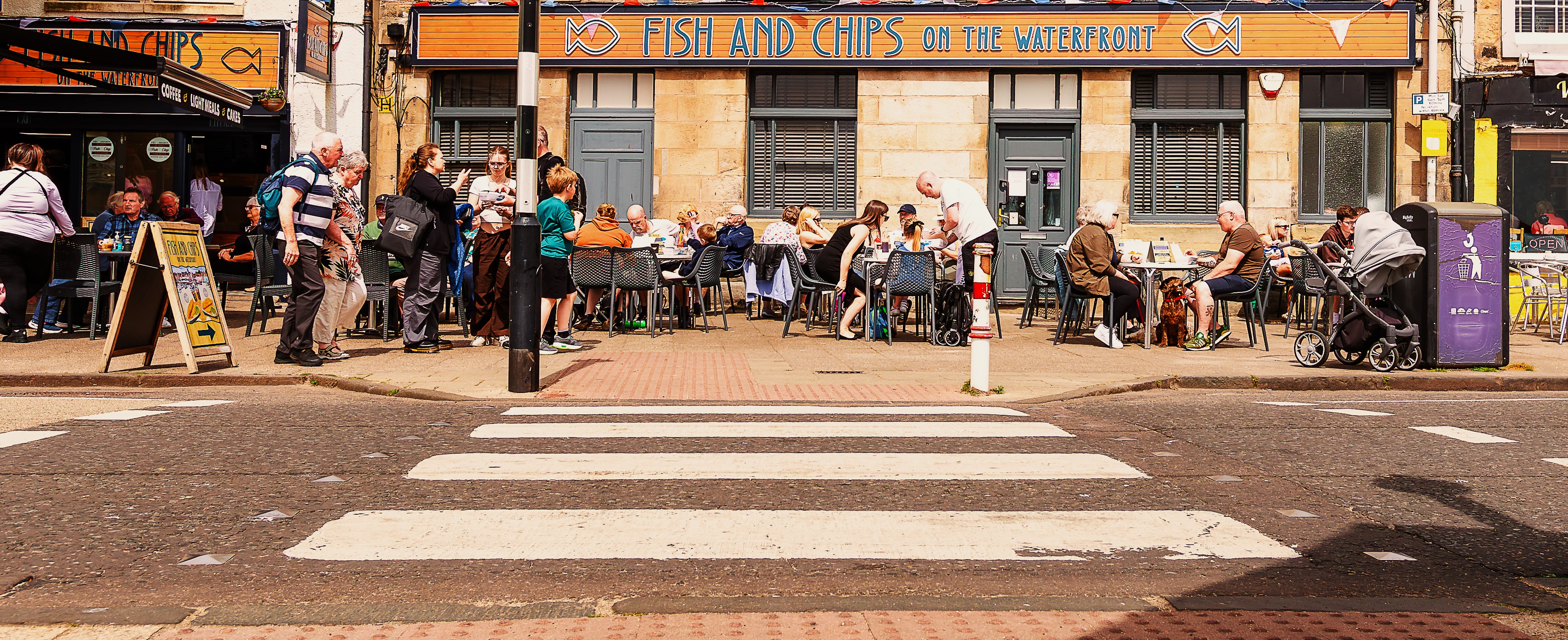 Fish and Chips on The Waterfront