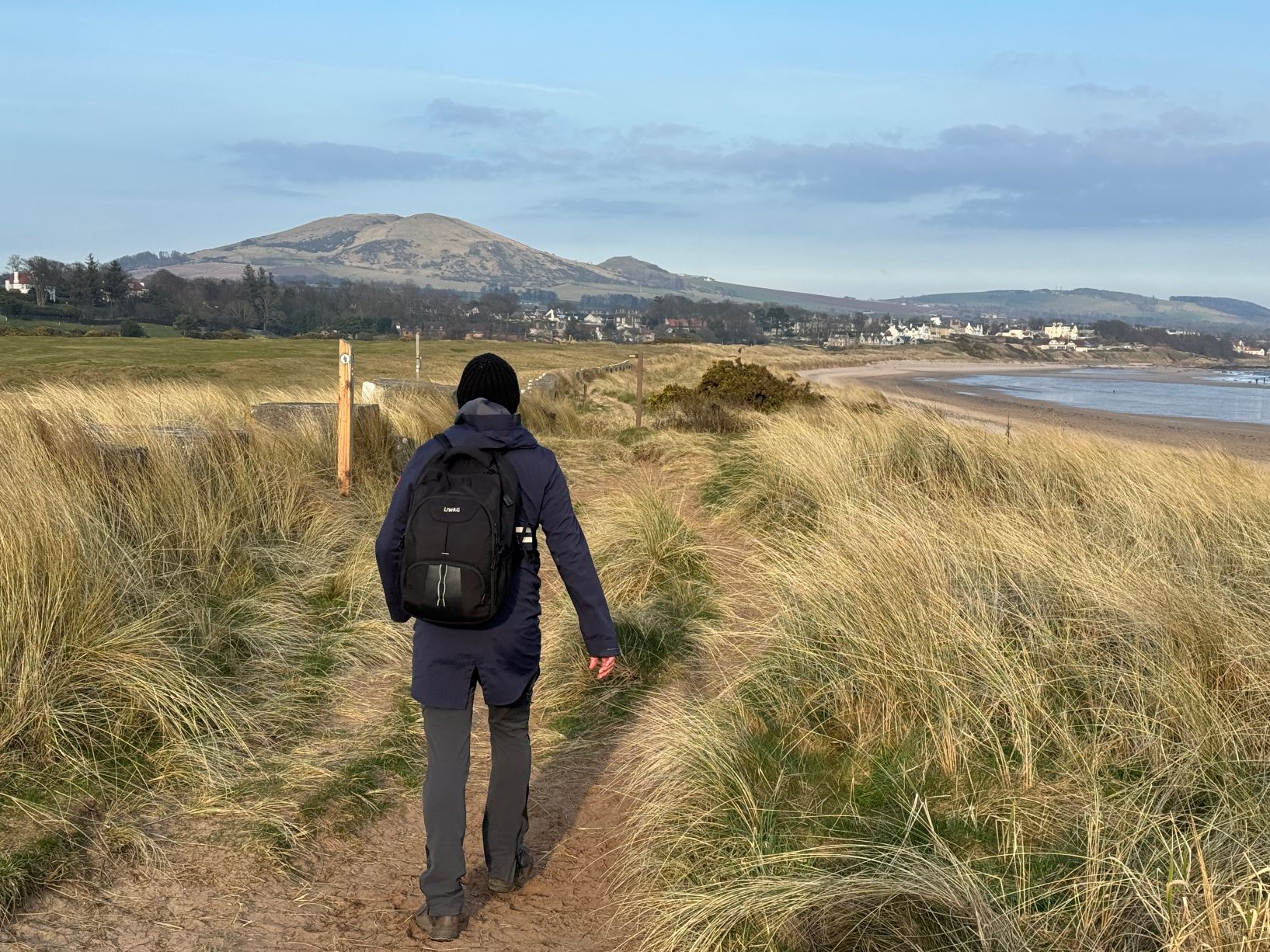 Robin on Fife Coastal Path