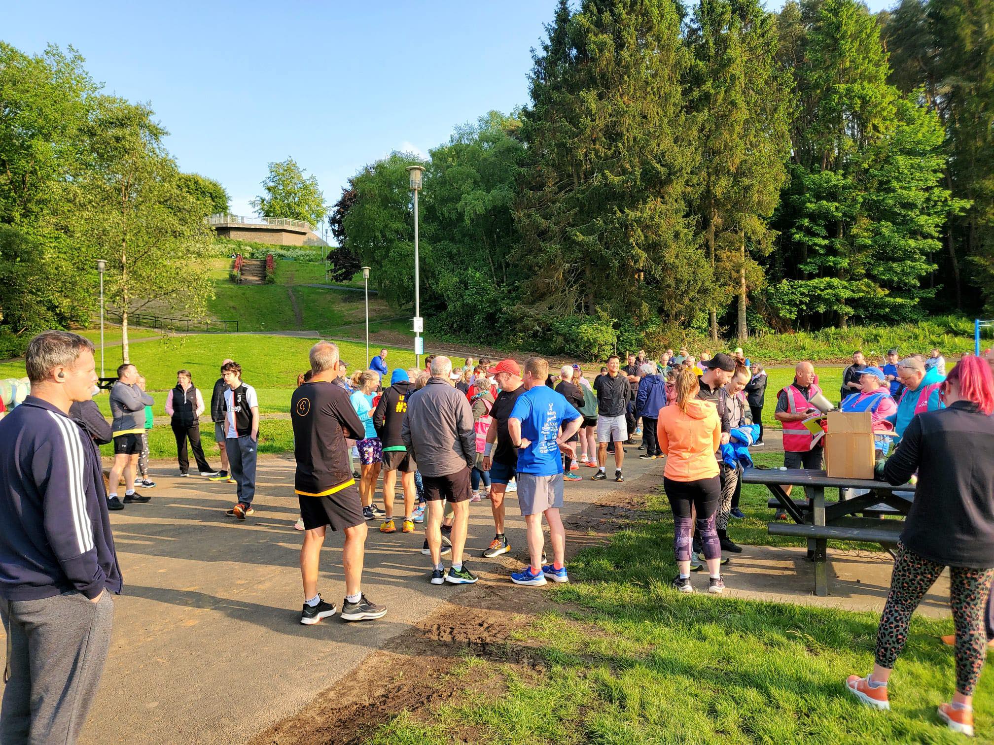 Riverside Park Glenrothes - Park Run 