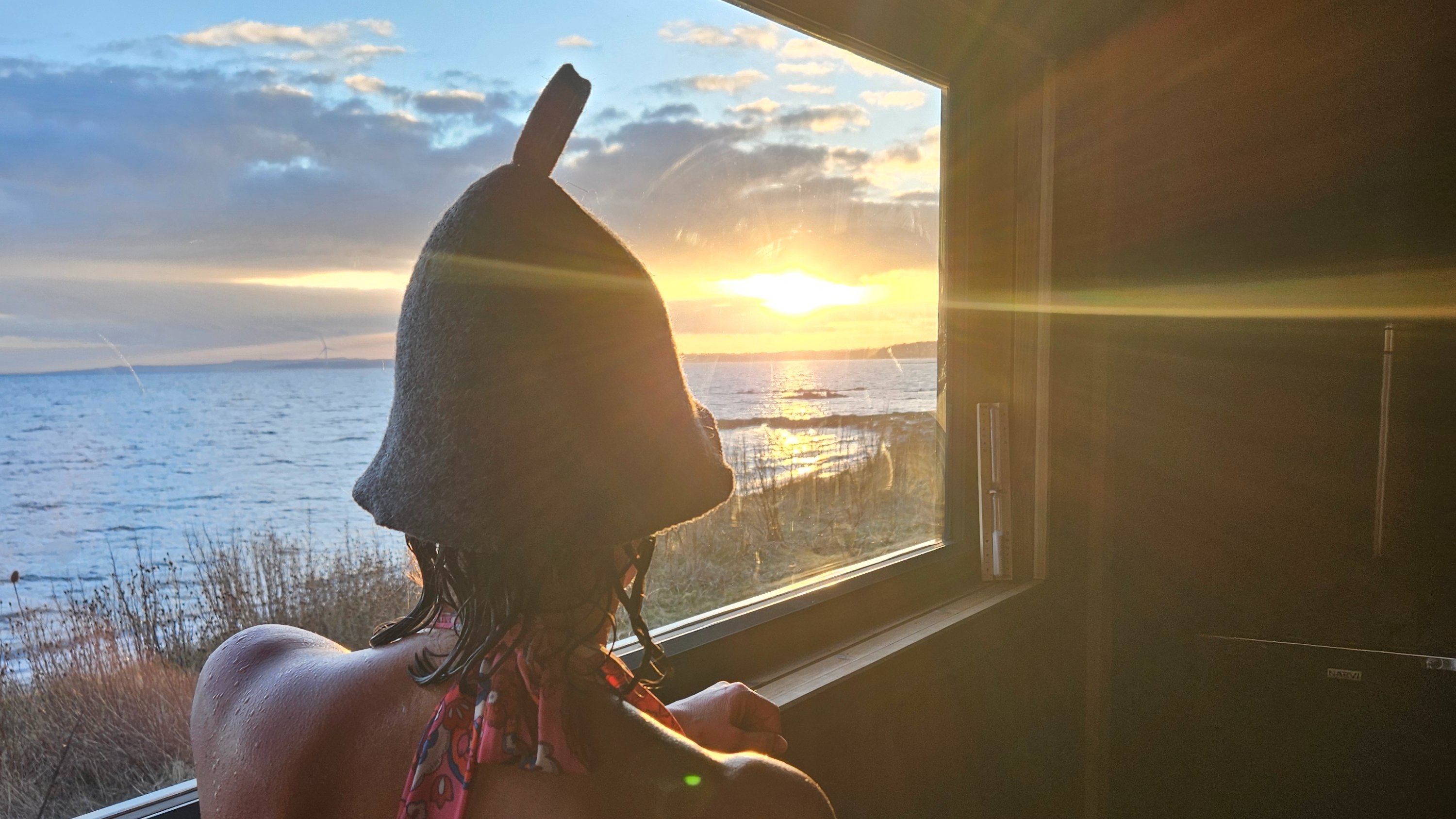 Sunset Sauna and Sea Swim with Steam and Oil Infusion