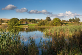 Kinghorn Loch on an Autumn day