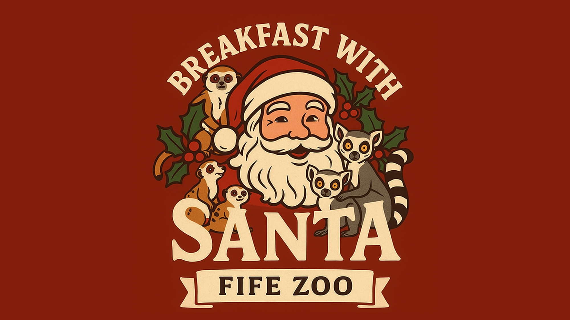 Breakfast with Santa at Fife Zoo