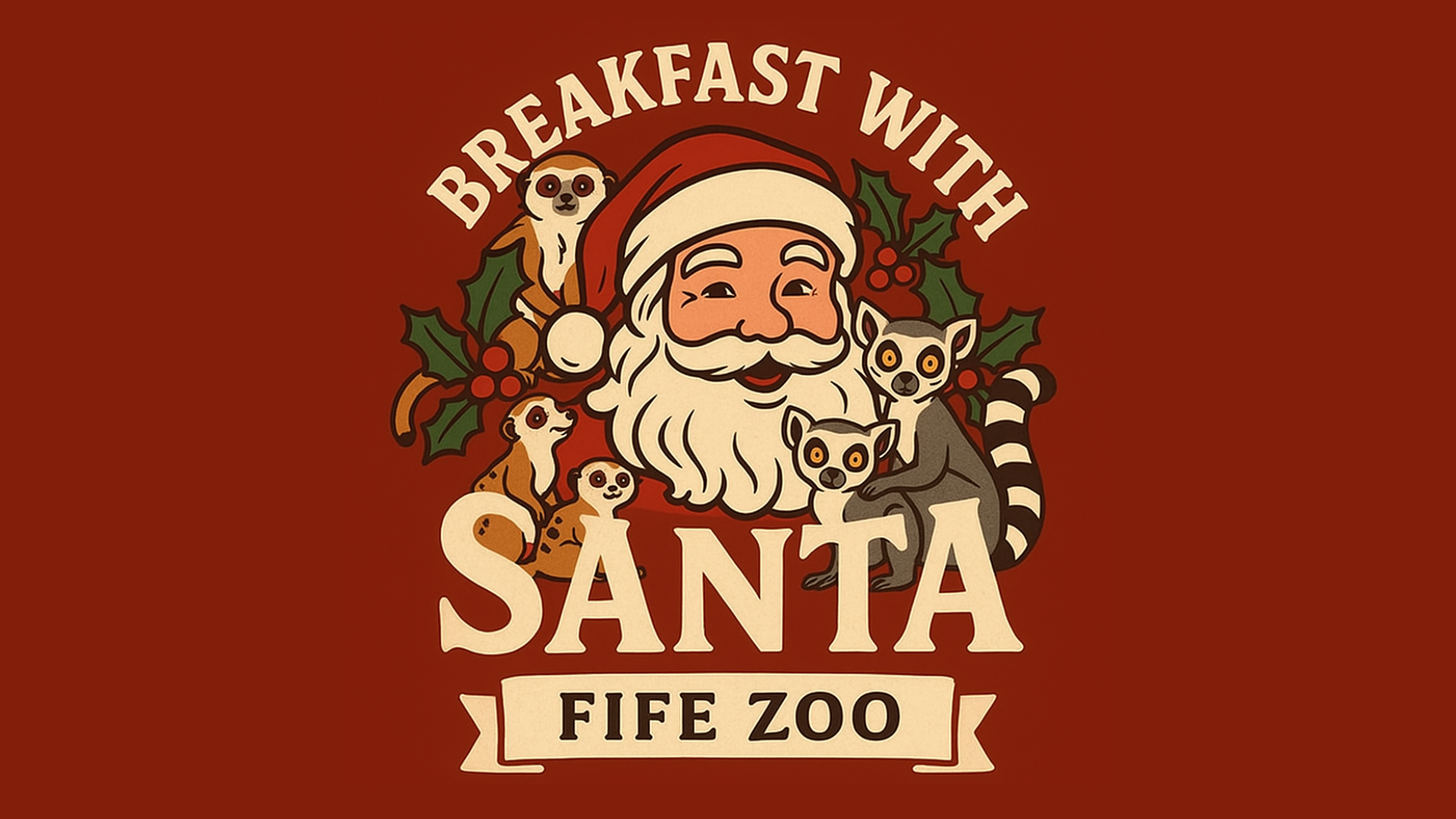 Breakfast with Santa at Fife Zoo