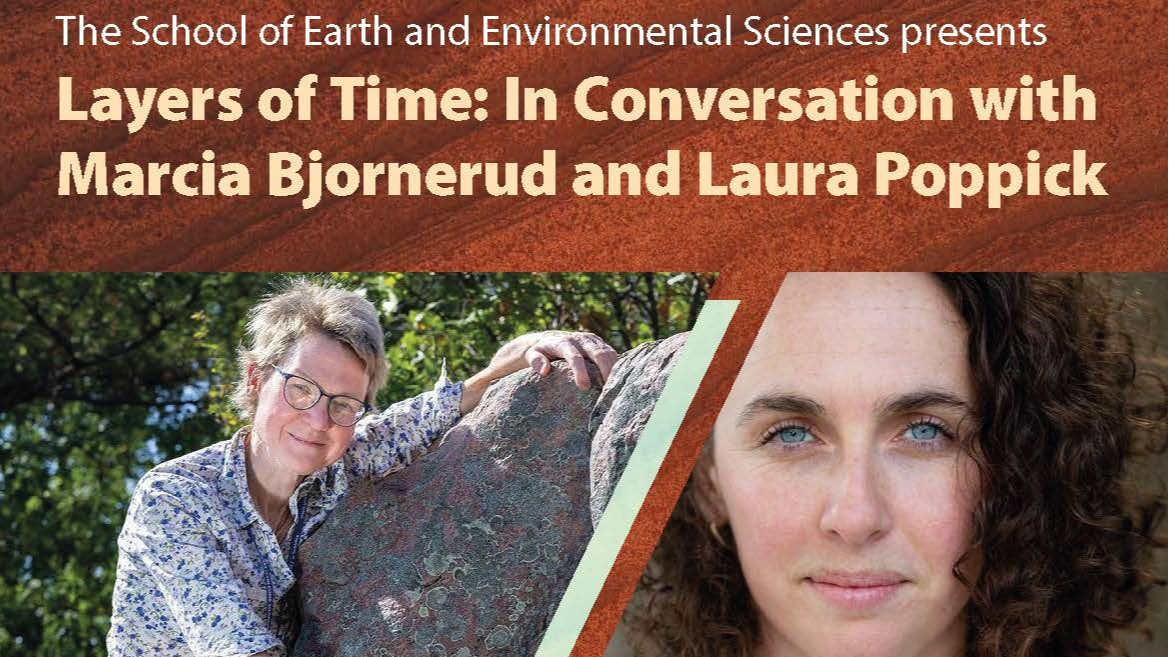 Layers of Time: In Conversation with Marcia Bjornerud and Laura Poppick.