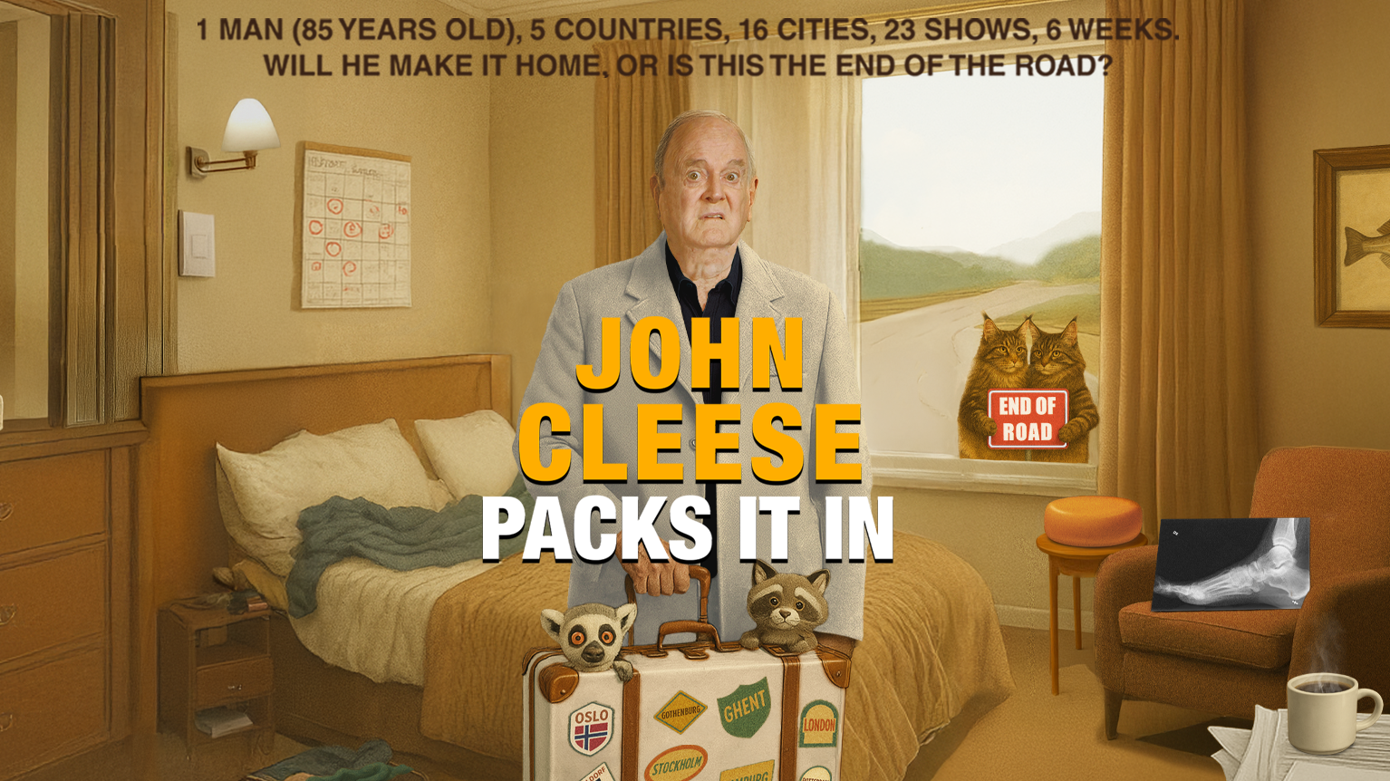 John Cleese Packs It In