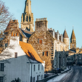 Falkland in the snow