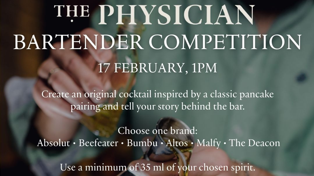 ST ANDREWS BARTENDER COMPETITION AT THE PHYSICIAN