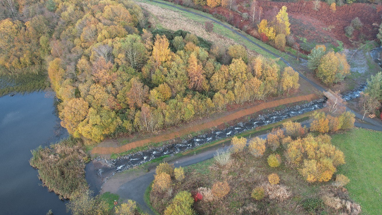 Tree Planting at Coul Den, Glenrothes