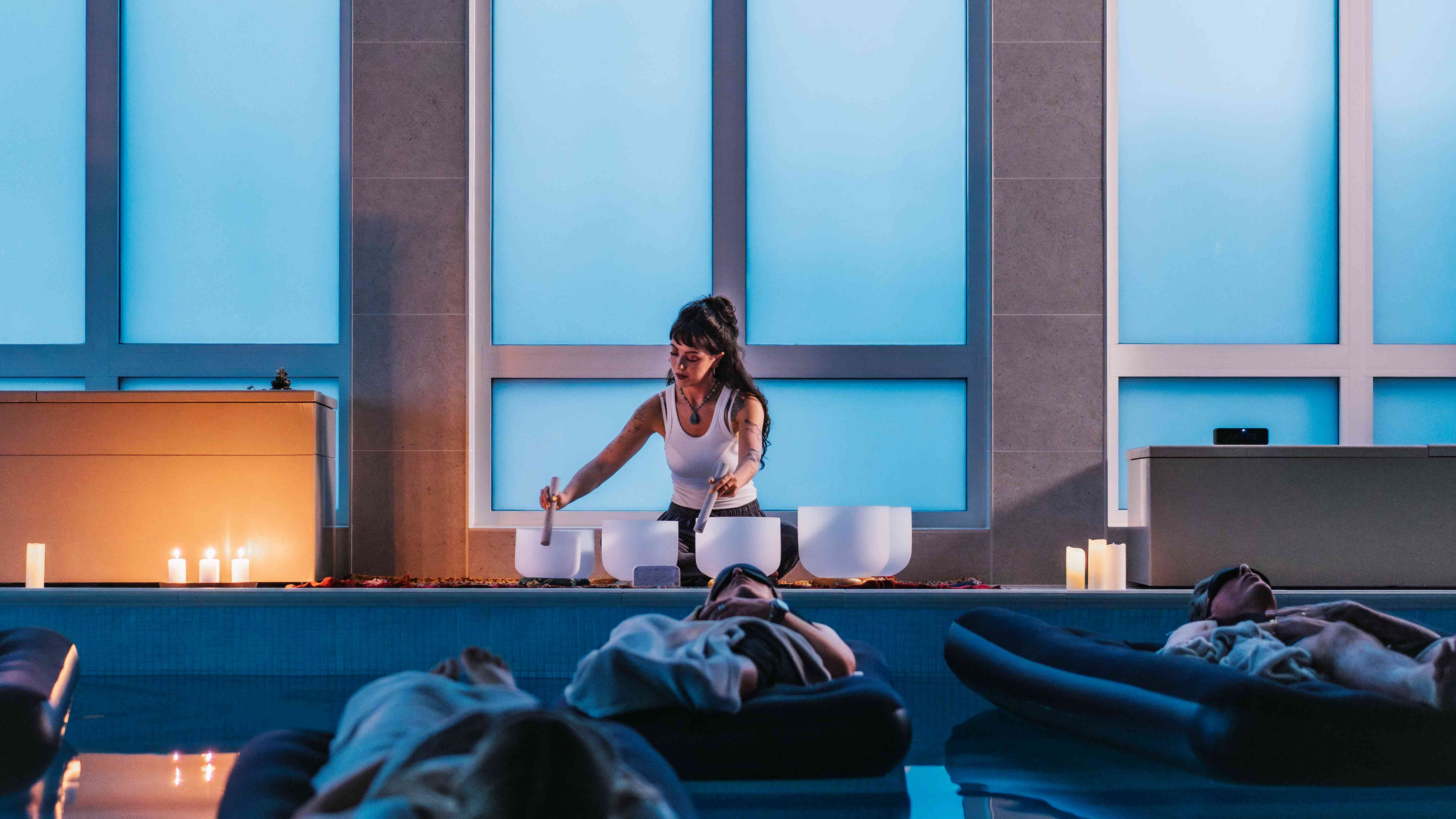 Floating Sound Meditation at the Old Course Hotel