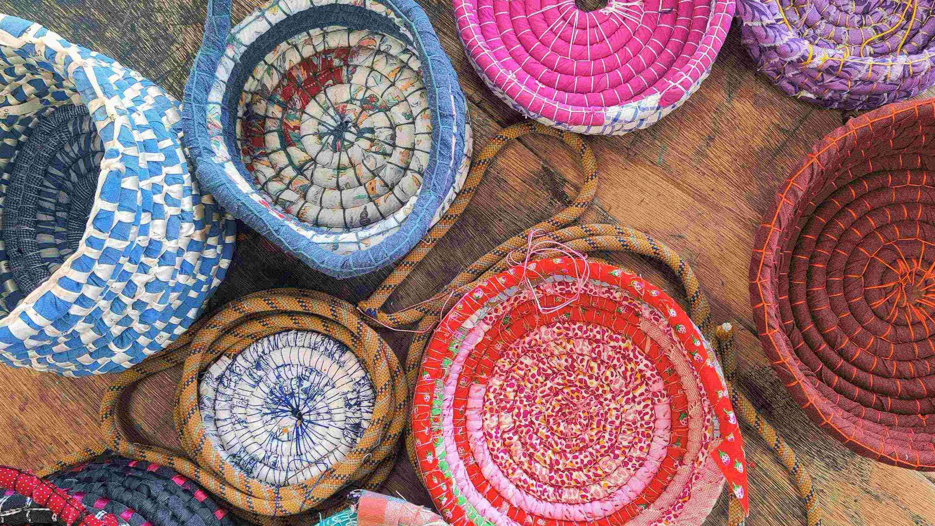 Coiled Rope Basket Workshop