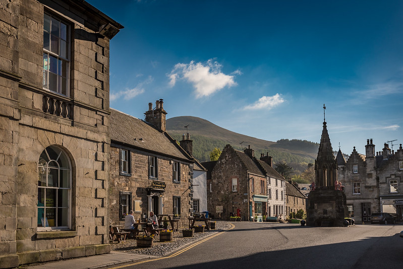 Falkland village centre