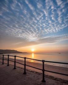 Burntisland Beach at sunrise