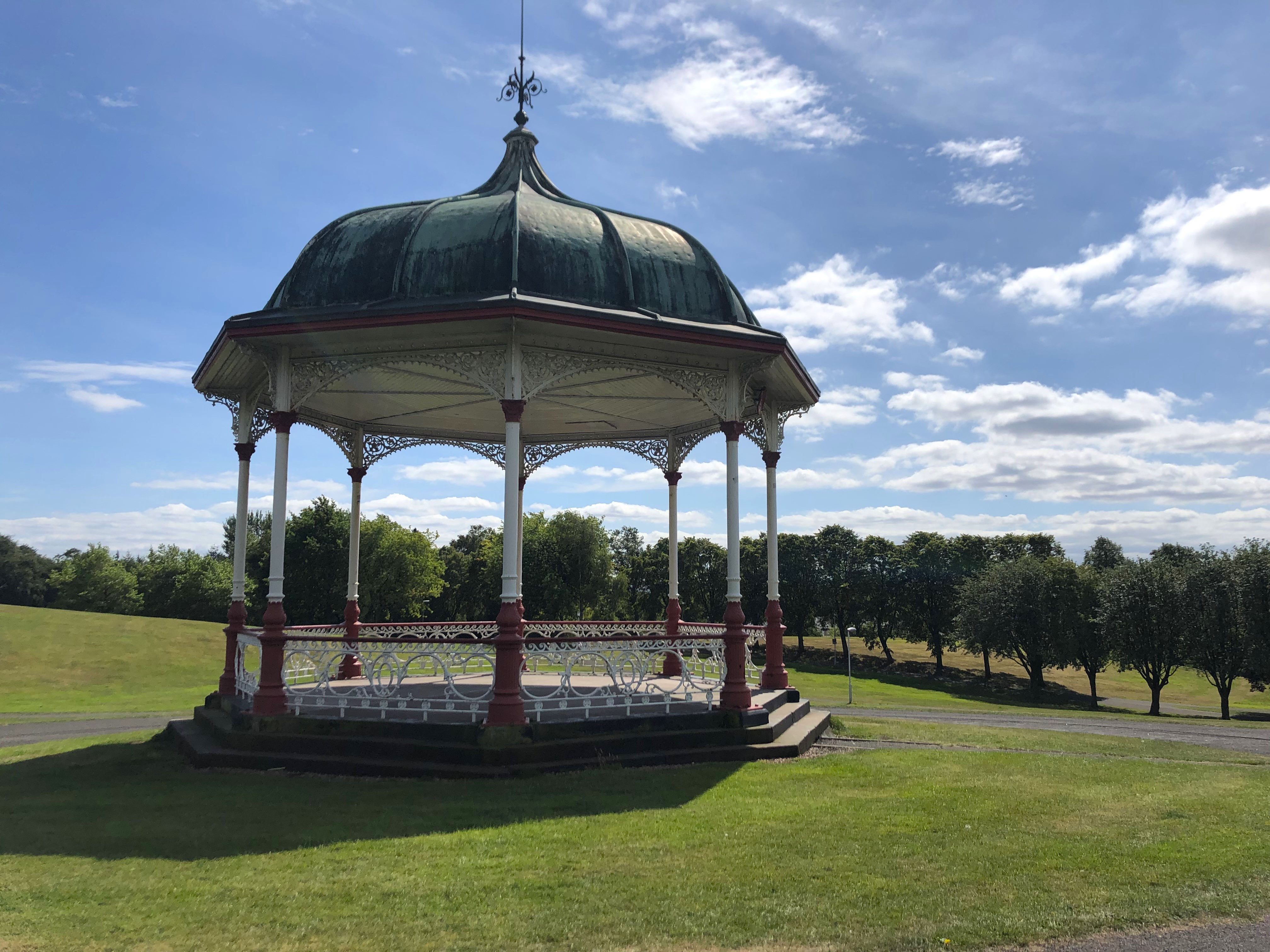 Bandstand in Dunfermline Public park