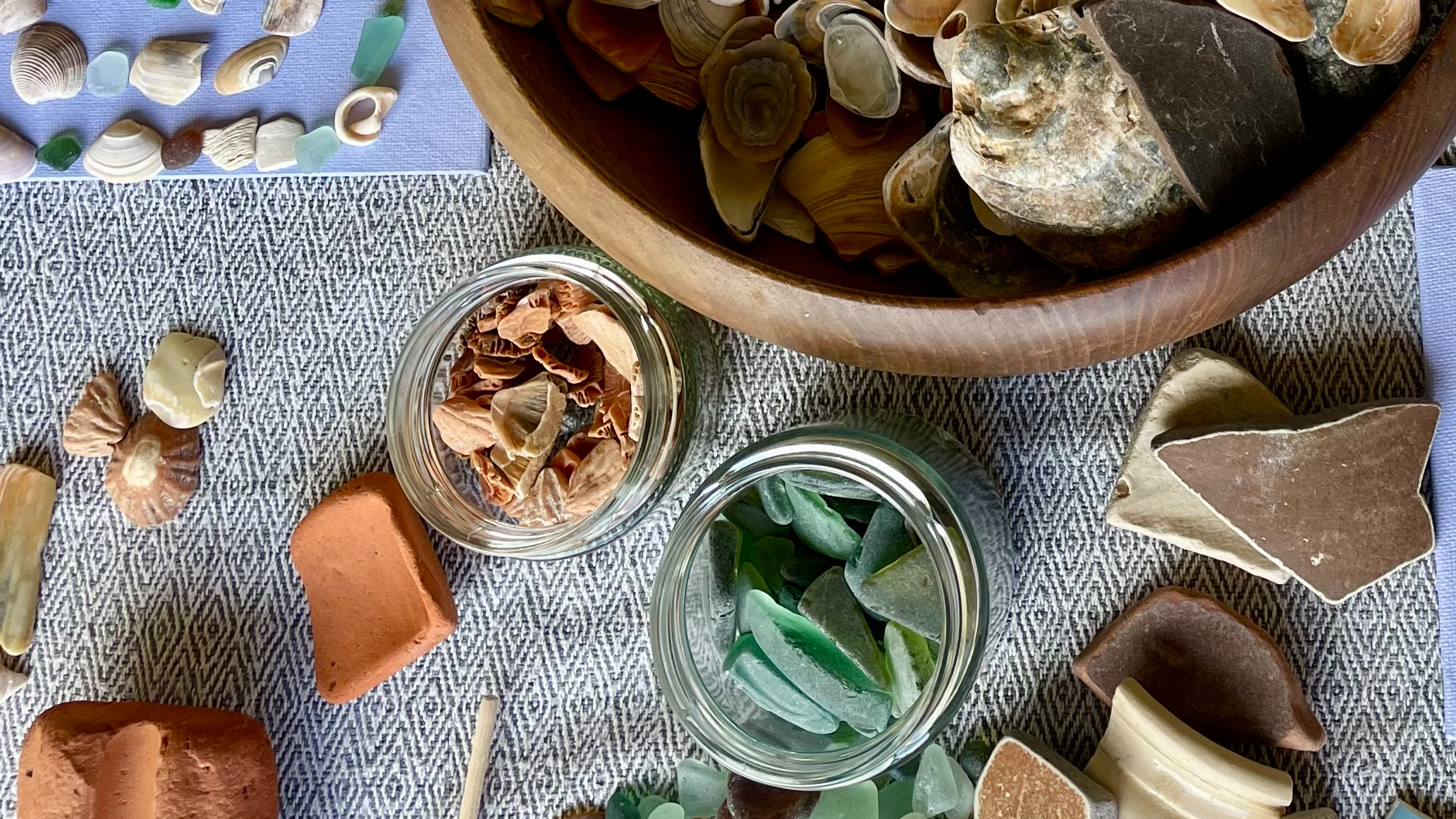 Sustainable Beach Art pop-up: Seaglass wildlife mosaic