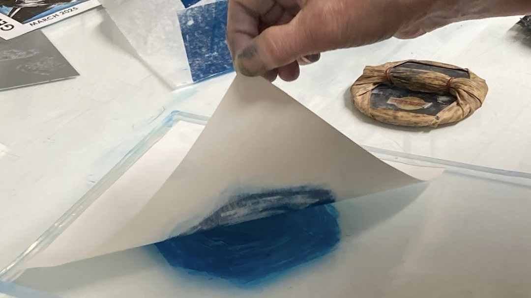 Gelli plate printing course