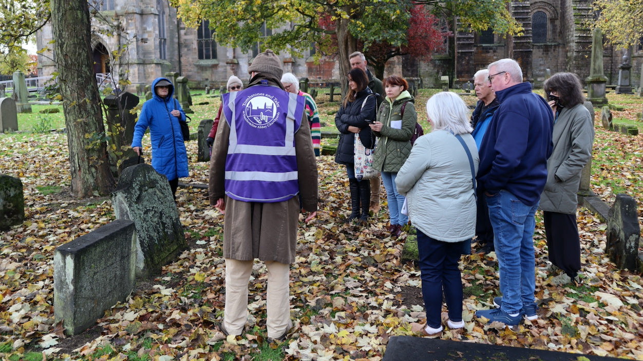 Churchyard Pilgrimage with Tombstone and Tales