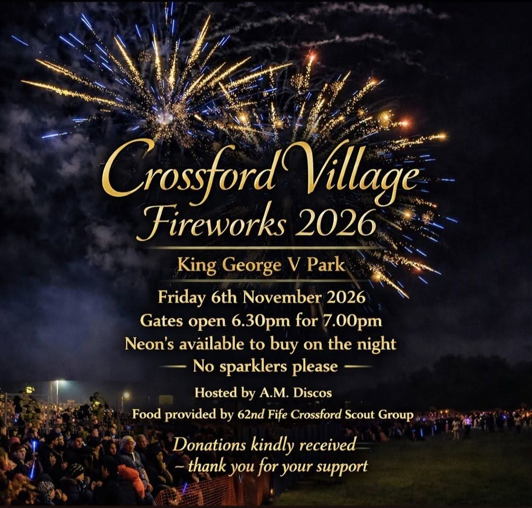 Crossford Village Fireworks 2026