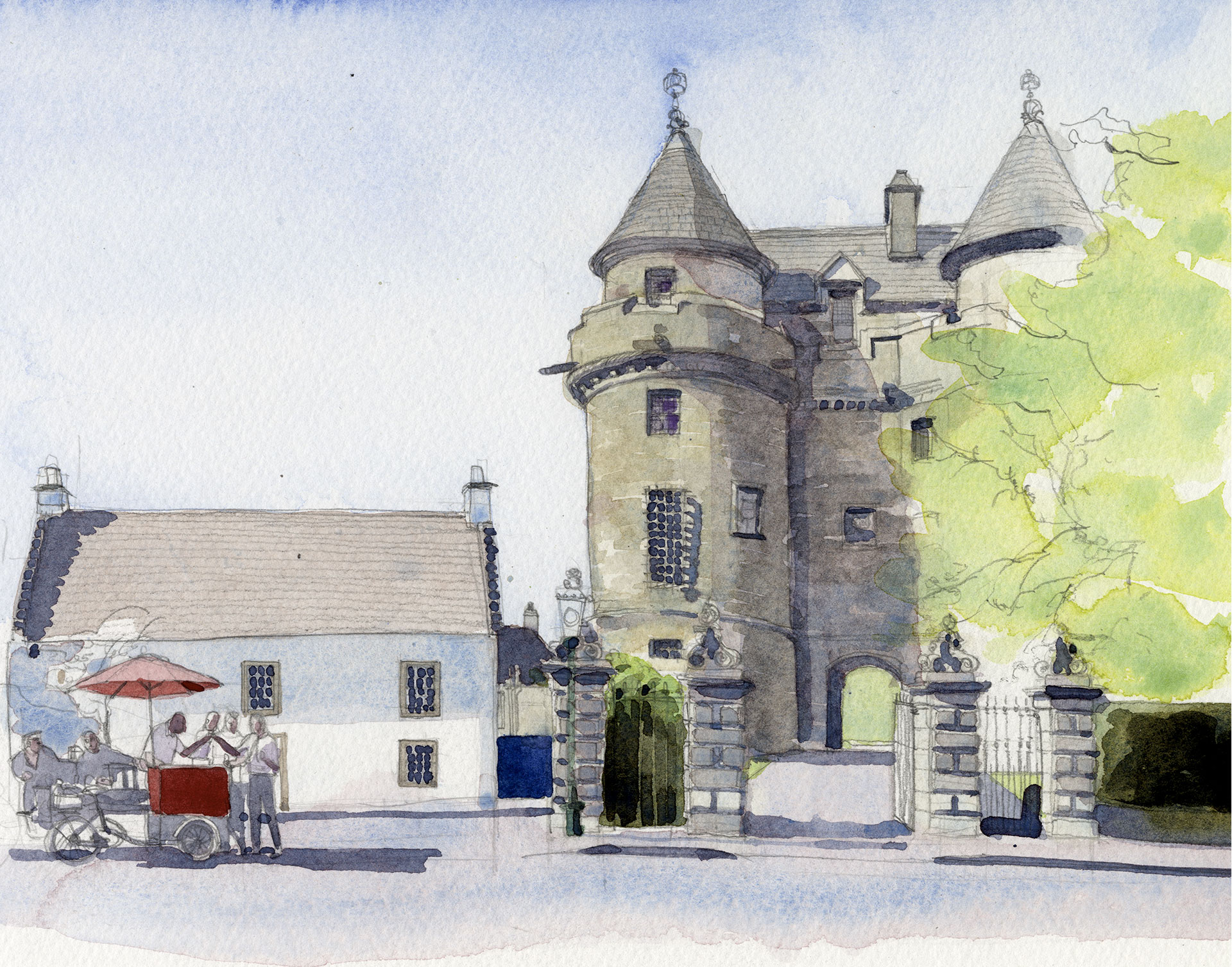 to Fife Easter Egg hunt at Falkland Palace