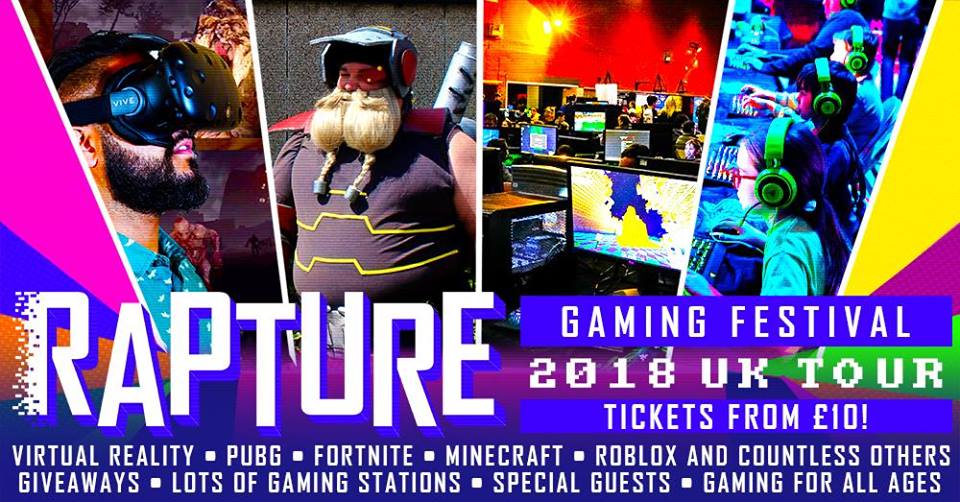 Welcome To Fife Rapture Gaming Festival